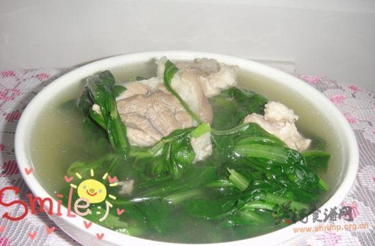 茼蒿汤的做法