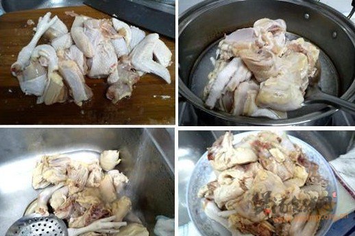 香甜清补凉煲鸡汤的做法