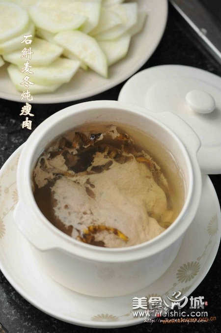 石斛麦冬炖瘦肉的做法
