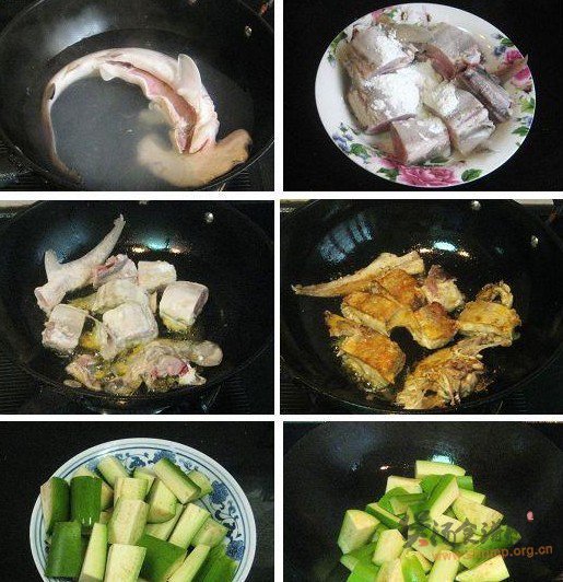 鲨鱼茄子砂锅煲的做法