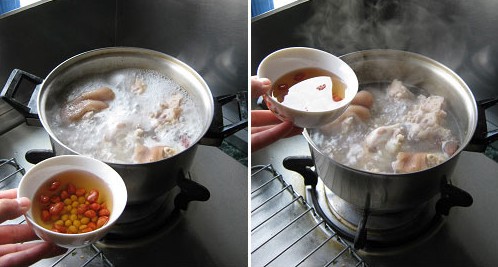 美白猪蹄汤的做法