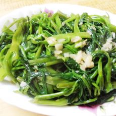 蒜蓉通心菜的做法 蒜蓉通心菜的做法