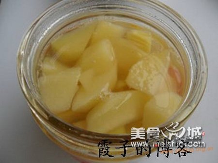 糖水桃子的做法