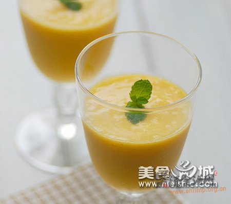 椰浆芒果露的做法