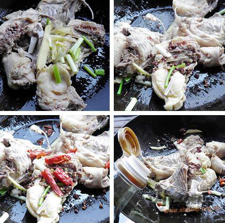 鸡架骨炖土豆的做法
