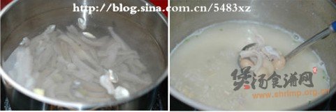 芸豆肚片汤的做法