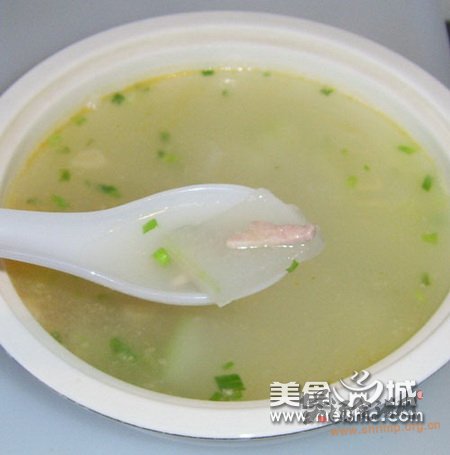 肉片冬瓜汤的做法