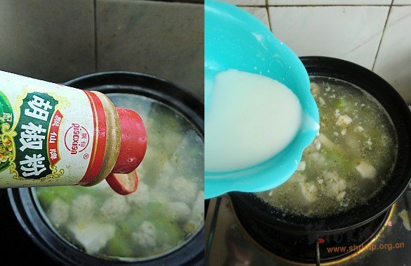 瓠瓜豆腐肉圆汤的做法