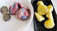 菠萝蜜炖鲜陈肾的做法