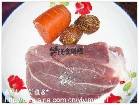 西洋菜蜜枣猪腱肉汤的做法