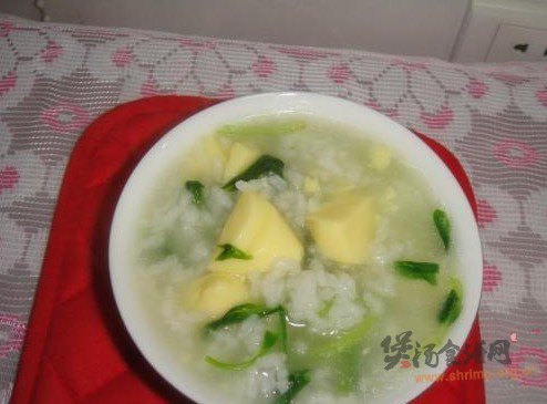 豆腐菜粥的做法