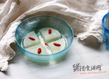 蜜汁白萝卜的做法