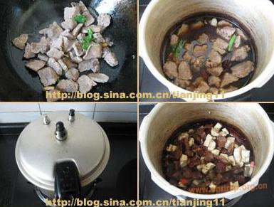 牛肉炖豆腐的做法