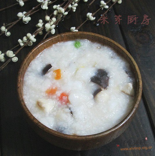 香菇鳕鱼粥的做法