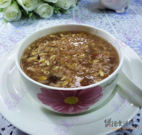 花芸豆燕麦大米粥的做法