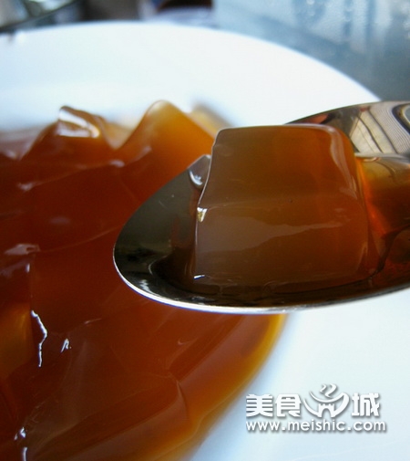 凉茶果冻的做法