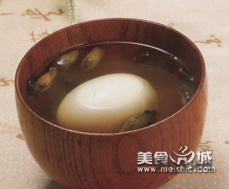 辛夷花煲鸡蛋汤的做法
