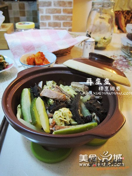 羊排海参萝卜煲的做法