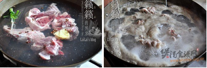 莲藕煨汤骨的做法