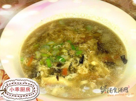 木耳鸡蛋汤的做法