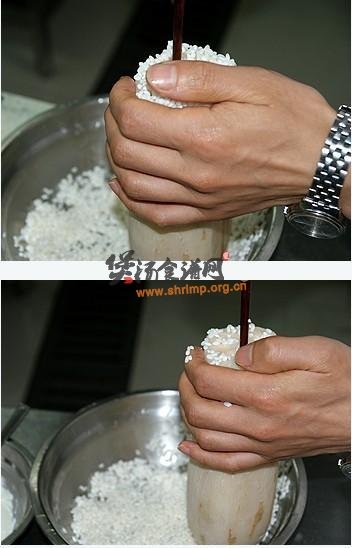 红豆冰糖糯米藕的做法