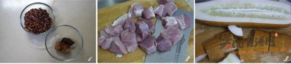 老黄瓜瘦肉汤的做法