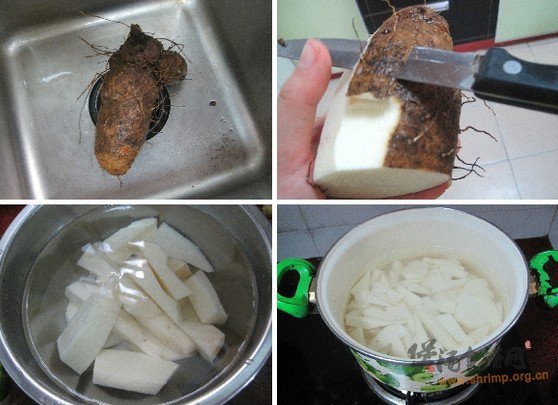 大薯煲红枣糖水的做法