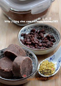 桂花红豆羹的做法