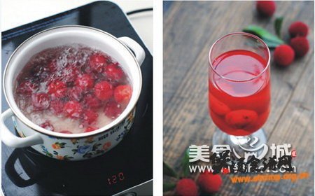 酸甜杨梅汁的做法