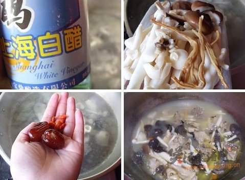 鲜菇土鸡煲的做法