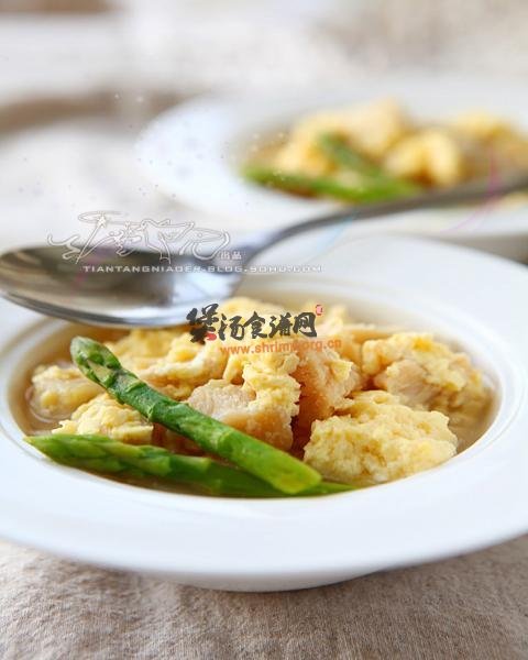 干贝炖双笋的做法