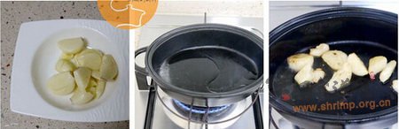 芦笋虾仁煲的做法