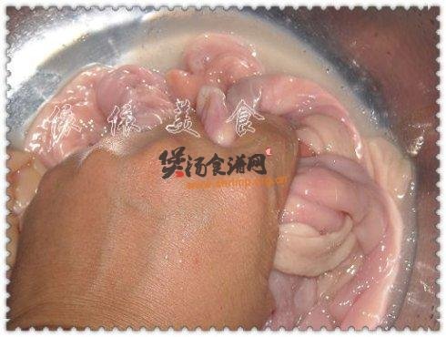 粉肠粥的做法