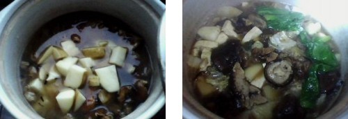 香菇牛肉煲的做法