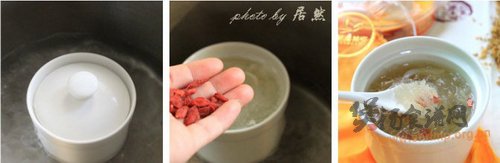 桂花百合炖燕窝的做法