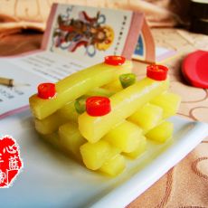 口味莴笋条的做法 口味莴笋条的做法
