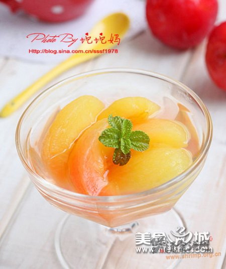 糖水杏桃的做法
