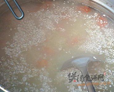 山芋小米麦片粥的做法