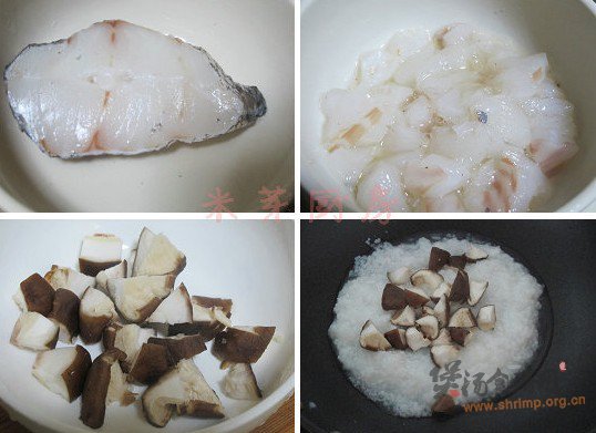 香菇鳕鱼粥的做法