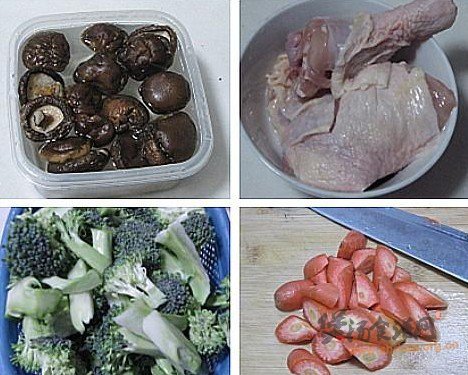 什锦鸡腿粥的做法