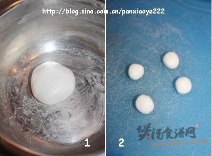 醪糟蛋清小汤圆的做法
