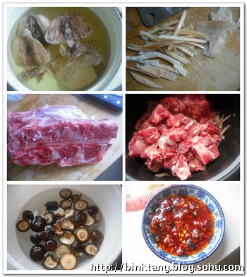 冬菇墨鱼龙骨汤的做法