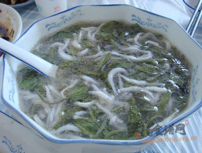 莼菜鱼羹的做法