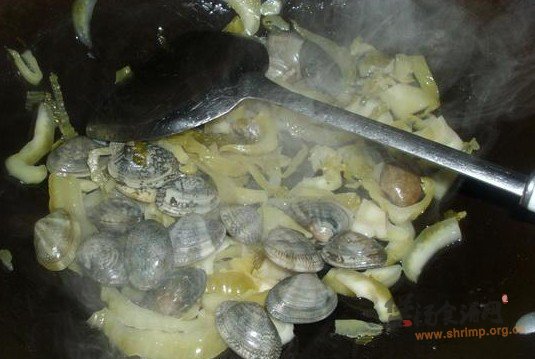 咸菜豆腐贝汤的做法