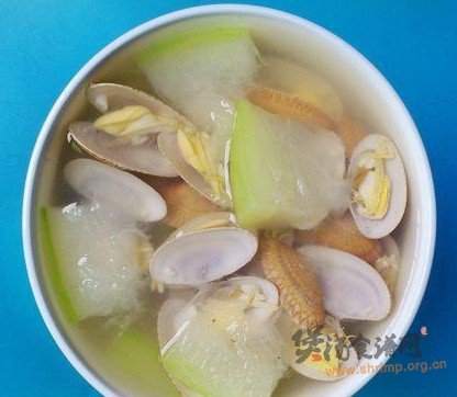冬瓜花甲汤的做法