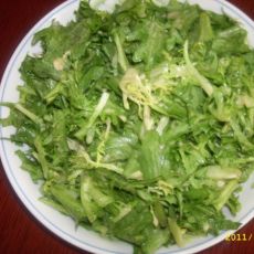 蒜蓉芝麻酱拌苦菊的做法