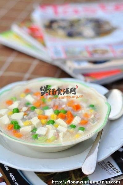 什锦豆腐羹的做法