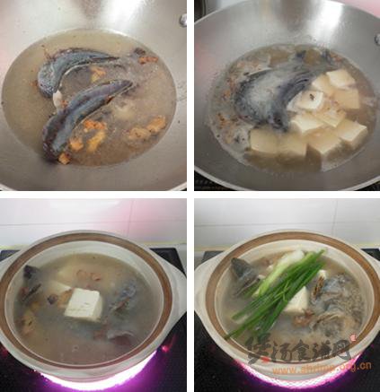 蟹虎炖嫩豆腐的做法