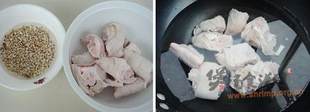 (图)薏米猪蹄汤的做法