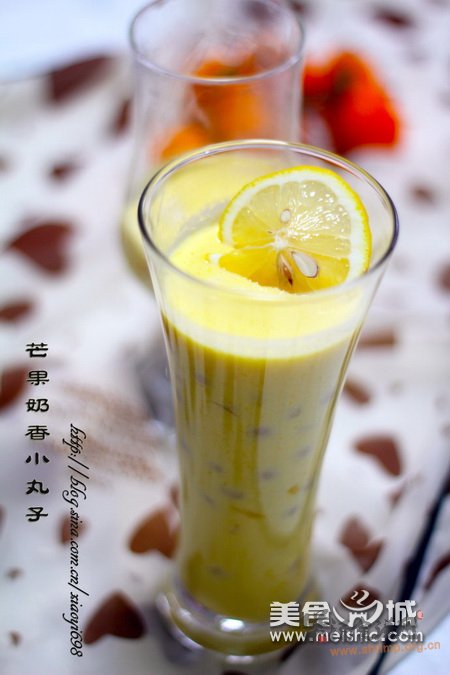 芒果奶香小丸子的做法